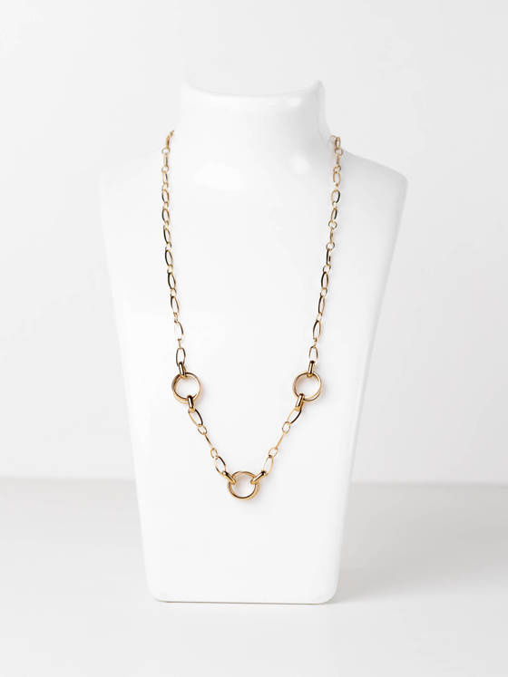 Naszyjnik z ozdobnymi ogniwami