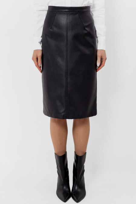 Spódnica  ze sztucznej skóry