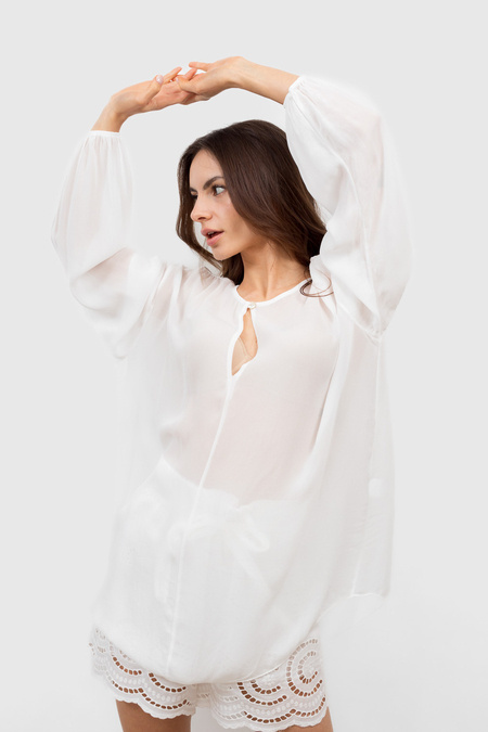 Bluzka o długim kroju