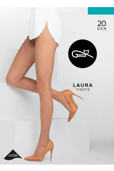 Klasyczne rajstopy damskie Laura 20DEN Golden